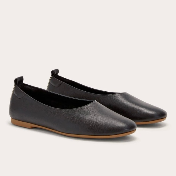 Everlane The Day Glove Black Leather Flats Flats Loafers